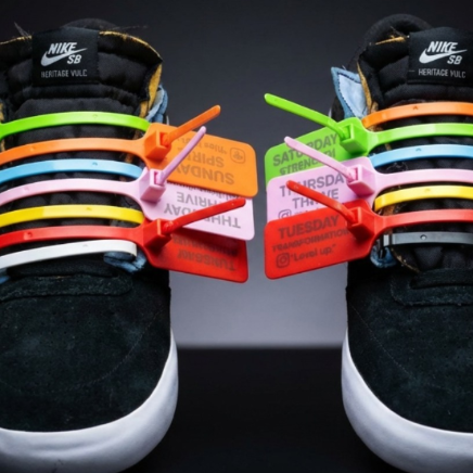 Weekday — Tongue Out Attachment System