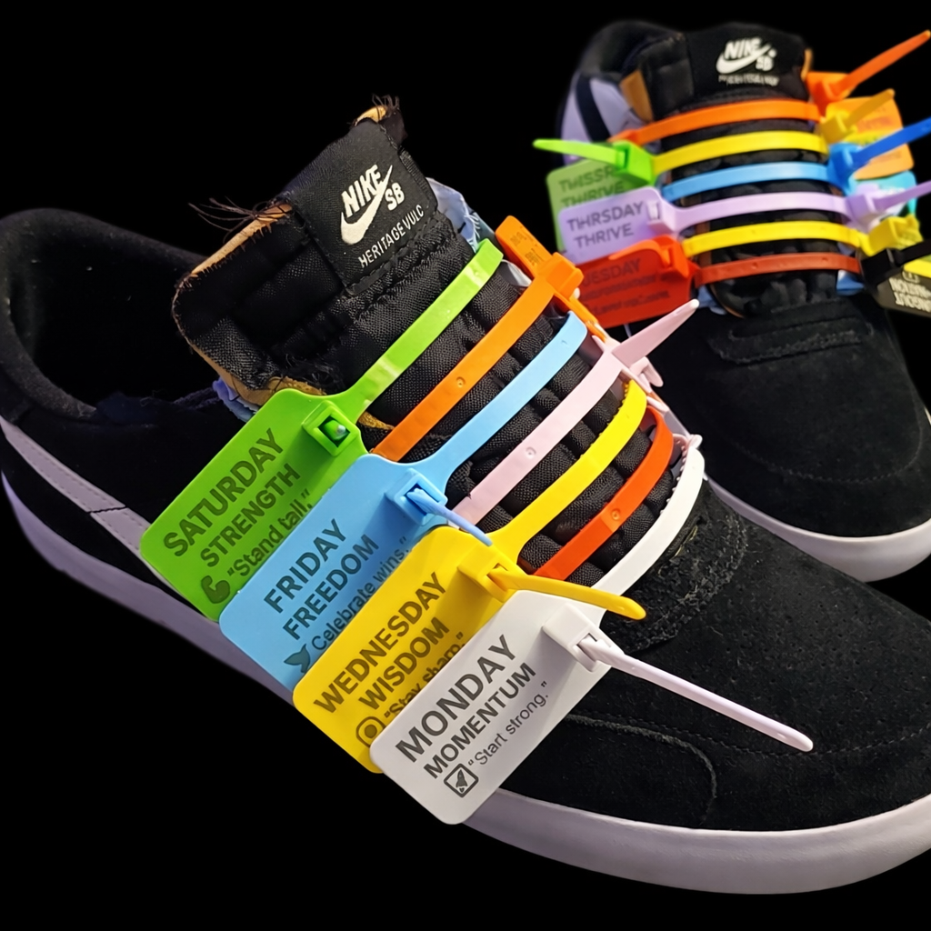 Weekday — Tongue Out Attachment System