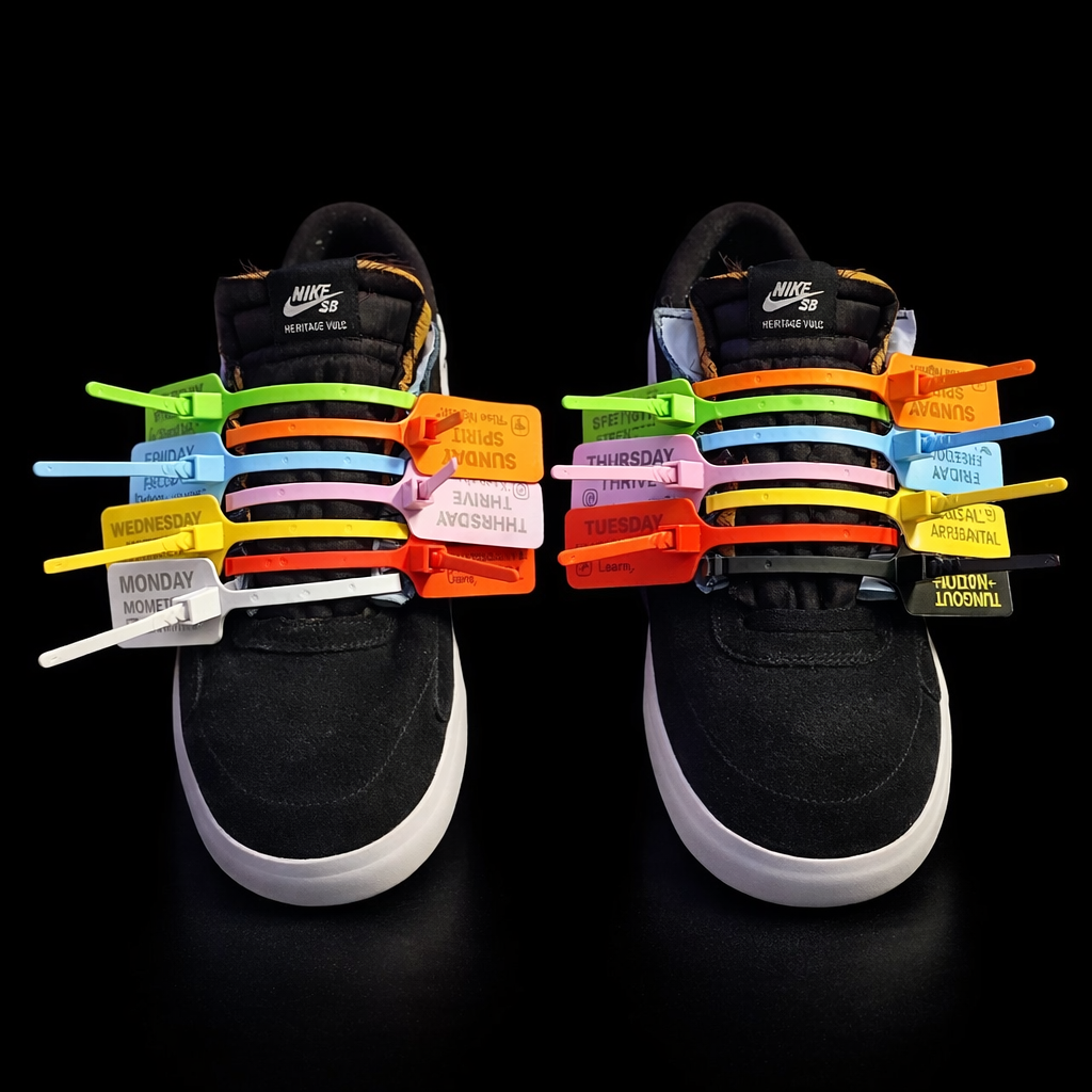 Weekday — Tongue Out Attachment System